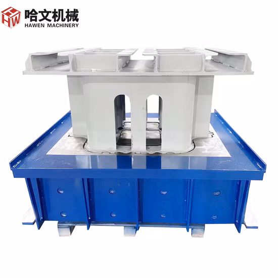 Pavé de brique de bloc creux en béton et moule de bordure pour la machine à blocs du Brésil